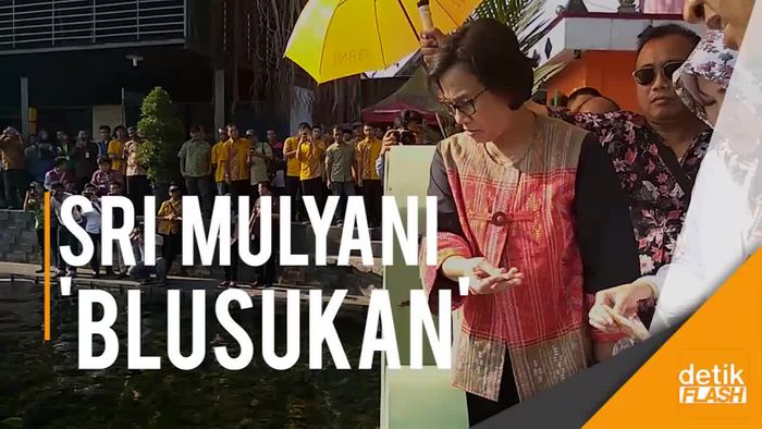 Ke Desa Ponggok, Menkeu Sri Mulyani Cek Realisasi Dana Desa