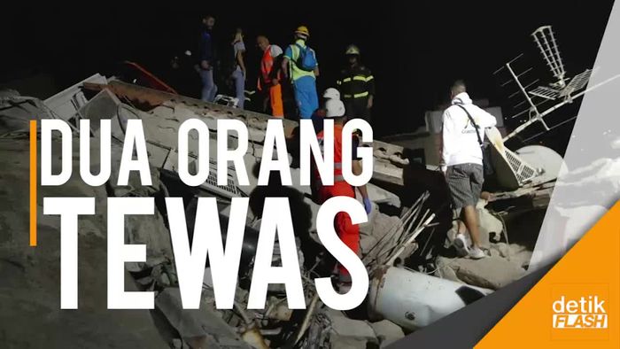 Gempa di Italia Rusak Sejumlah Bangunan