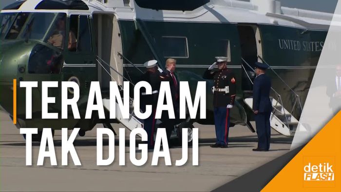 Aksi Secret Service Jaga Trump Meski Terancam Tak Lagi Digaji