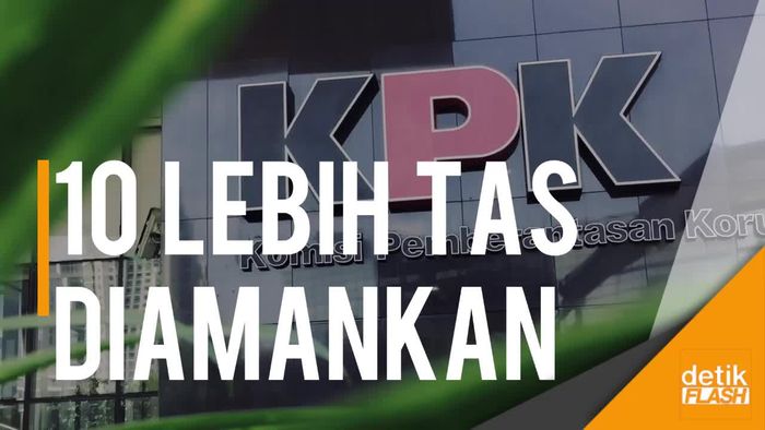 KPK Amankan 10 Lebih Tas Penuh Uang dalam OTT Kemenhub