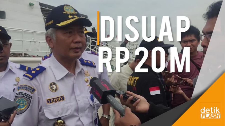 KPK Unboxing Duit Suap Rp 20 Miliar Dirjen Hubla