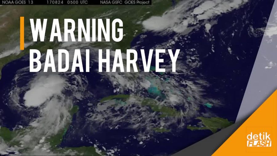 Badai Harvey Diperkirakan Akan Hantam Amerika, Warga Texas Bersiap