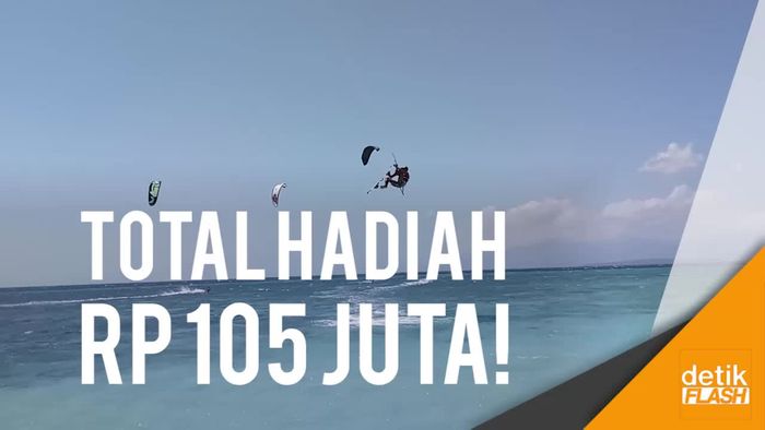 14 Negara Ikuti Kompetisi Kite and Wind Surfing di Pulau Tabuhan
