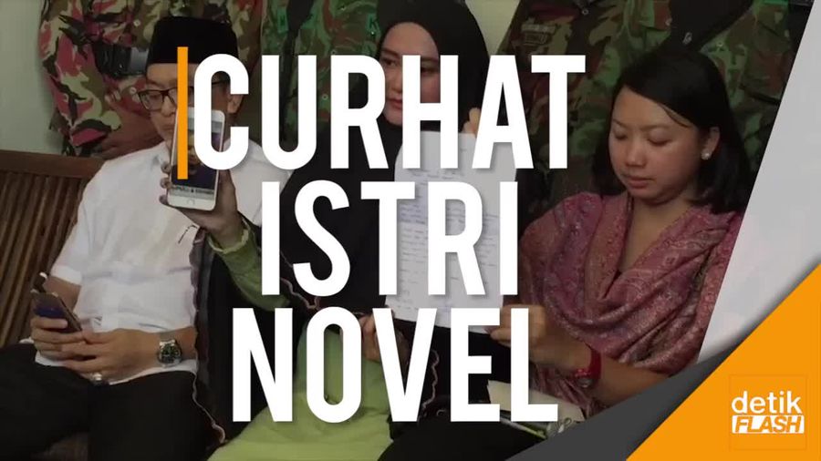 Curhat Istri Novel Tentang Kasus Suaminya yang Penuh Misteri