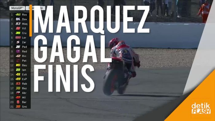 Saat Marquez Gugur di Sirkuit Silverstone