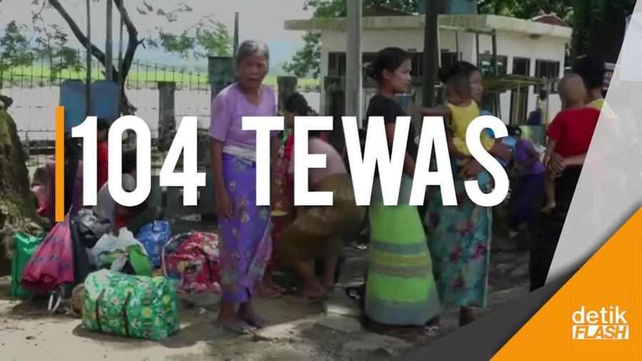 Kekerasan Kembali Terjadi, Warga Rohingya Menyeberang ke Bangladesh