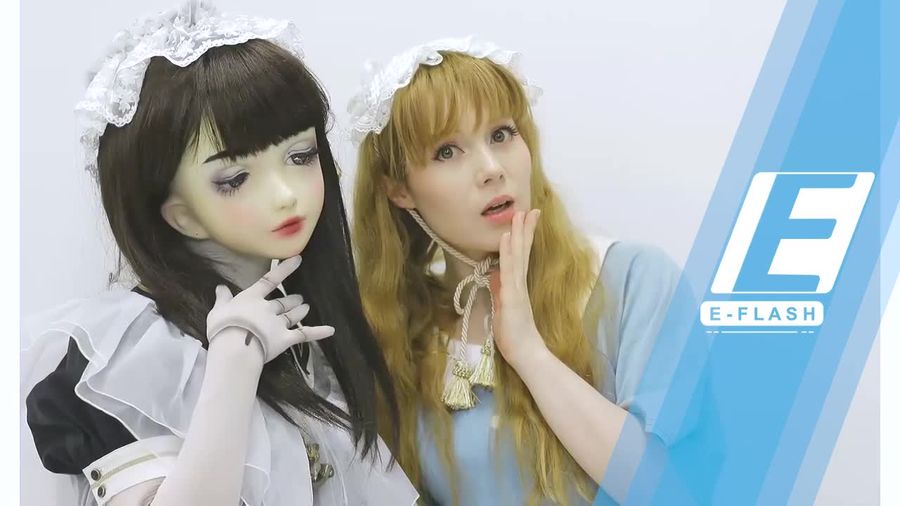 Lulu Hashimoto Si Boneka Hidup Pertama yang Jadi Foto Model