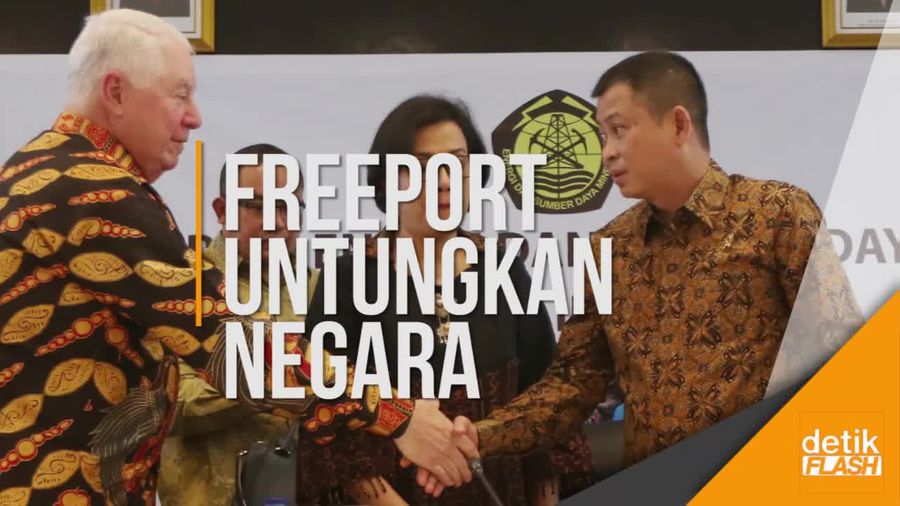Sepakat! Freeport Siap Divestasi Saham 51 % 