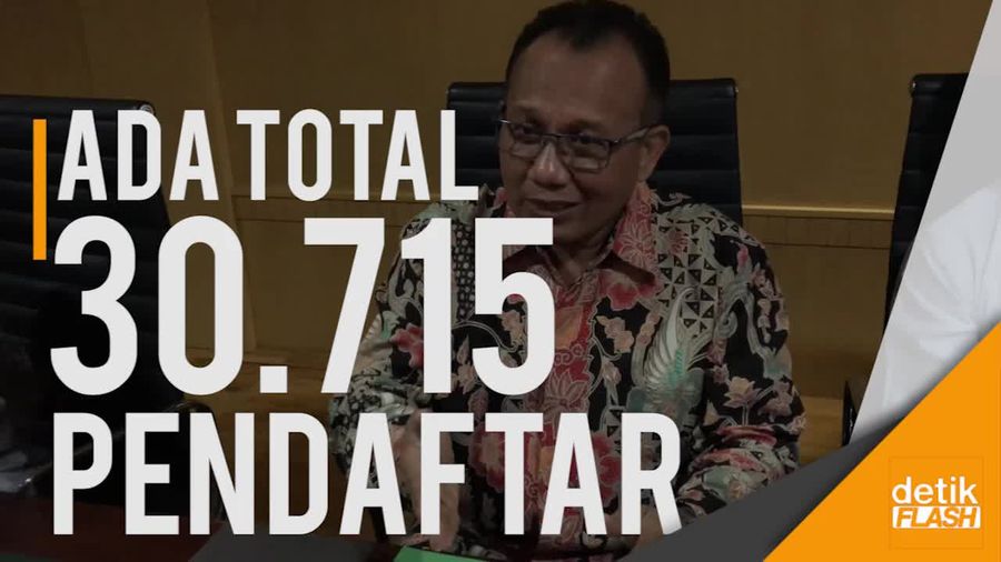 Sebanyak 30.715 Orang Perebutkan 1.600 Kursi Hakim