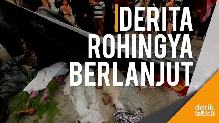 Kabar di Idul Adha, 11 Anak-anak Rohingya Tewas dalam Pelarian