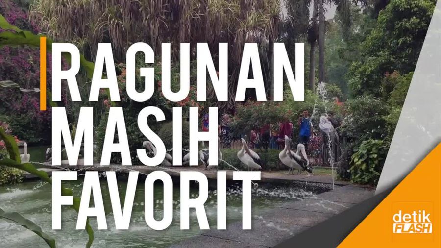 Libur Lebaran Kurban, Taman Satwa Ragunan Ramai