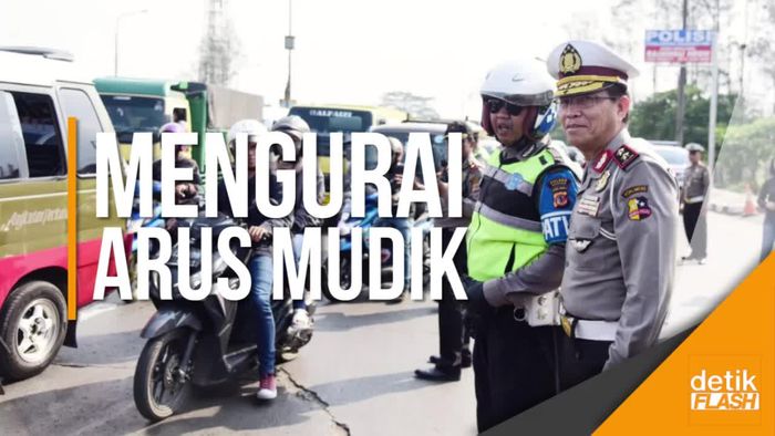 Kakorlantas Pantau Arus Mudik Idul Adha 2017
