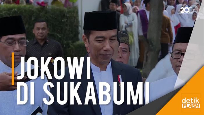 Ini Alasan Jokowi Salat Idul Adha di Sukabumi