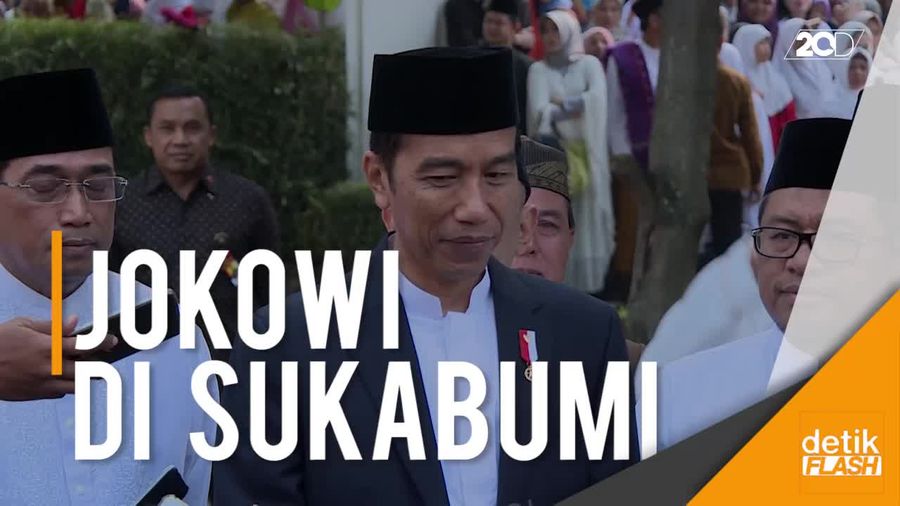 Ini Alasan Jokowi Salat Idul Adha di Sukabumi
