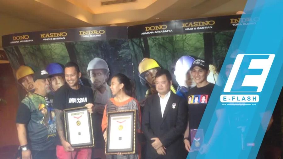 Warkop DKI Reborn Part 2 Sukses Pecahkan Rekor MURI