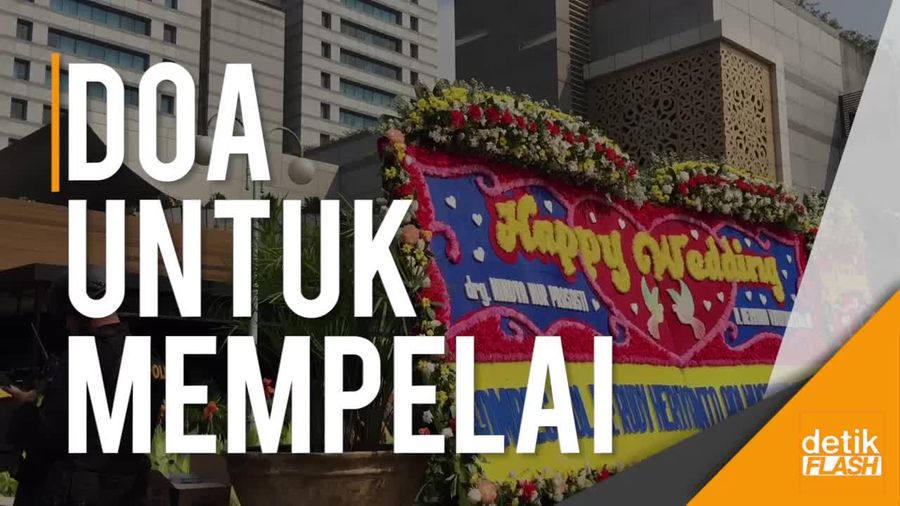Doa untuk Kedua Mempelai Anak Budi Gunawan dan Buwas