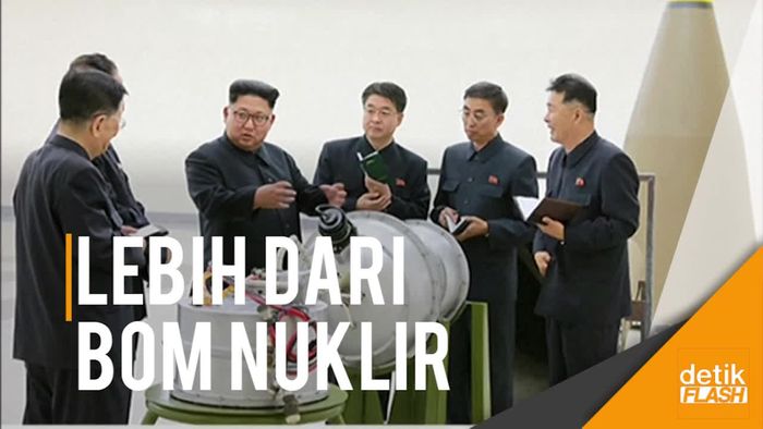 Kim Jong-un Pamer Bom Hidrogen