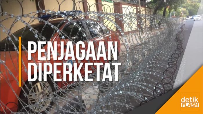 Pasca Dilempari Bom Molotov, Kedubes Myanmar Dijaga Ketat