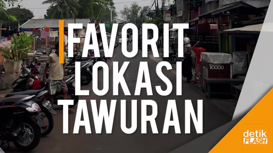Melihat Kawasan Johar Baru yang Marak Terjadi Tawuran