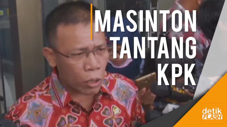 Masinton ke KPK Sambil Bawa Koper dan Minta Ditahan