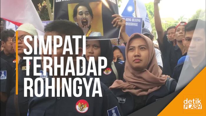 Aksi BM PAN Cekcok Dengan Polisi 