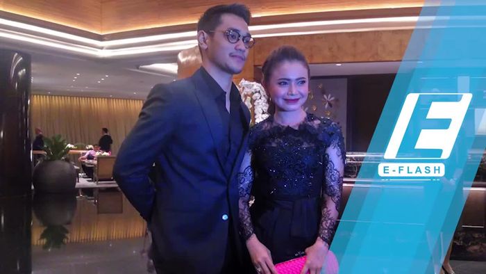 Kompak! Rossa dan Afgan Serba Hitam di Pernikahan Raisa