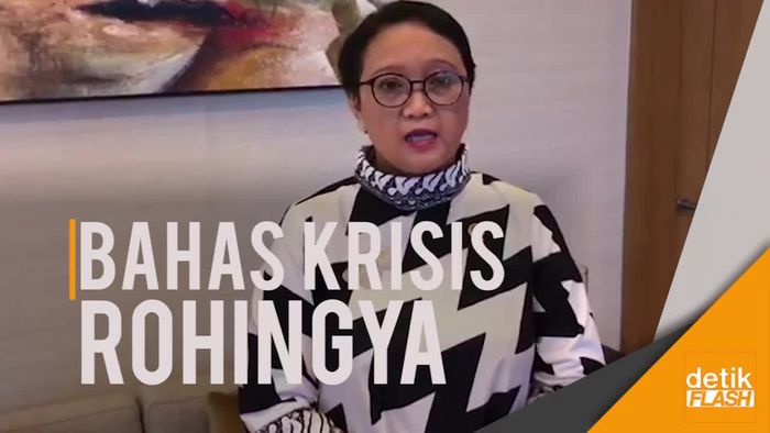 Dari Myanmar, Begini Pesan Menlu Retno Jelang Bertemu Aung San Suu Kyi
