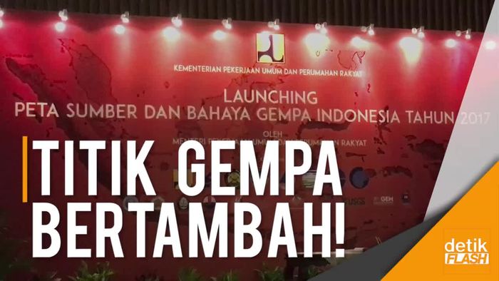 Duh... Titik Rawan Gempa di Indonesia Bertambah