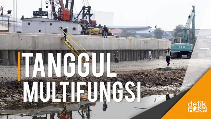 Asyik! Tanggul Raksasa Pantai Jakarta akan Dilengkapi Ruang Publik