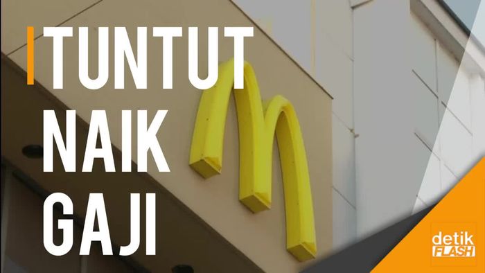 Pegawai McD Mogok Kerja