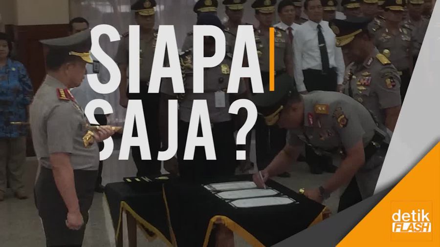 Kapolri Pimpin Sertijab 5 Kapolda