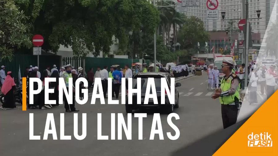 Ada Aksi Demo di Kedubes Myanmar, Lalu Lintas Dialihkan