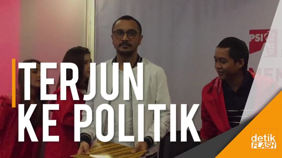 Terinspirasi Jokowi, Giring Nidji Daftar Caleg Lewat PSI