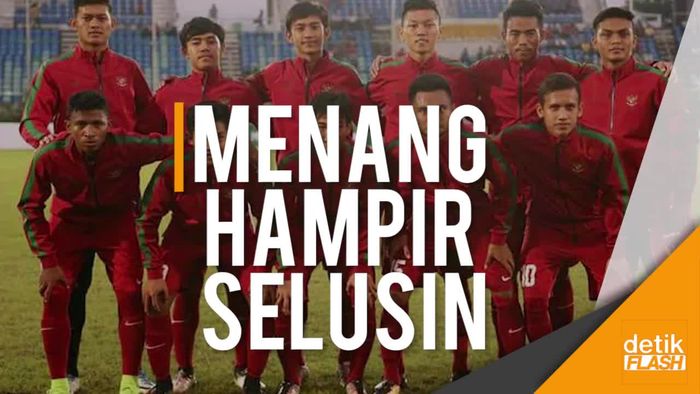 9 Gol Bersarang di Gawang Timnas Filipina