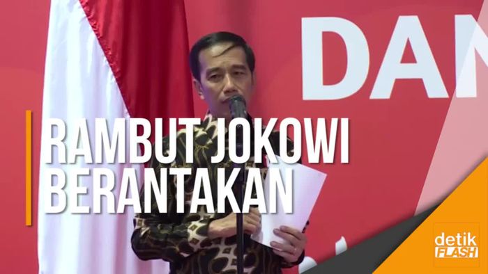 Gelisahnya Ibu Iriana Lihat Rambut Jokowi yang Berantakan