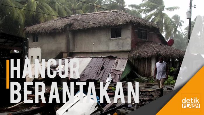 Terjangan Badai Irma di Republik Dominika