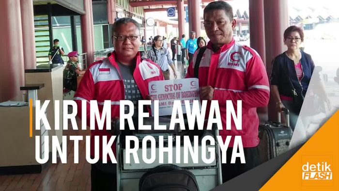 Bulan Sabit Merah Indonesia Terjun ke Lokasi Krisis Rohingya