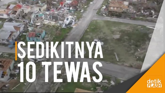 Kota Ini Rata dengan Tanah Diterpa Badai Irma