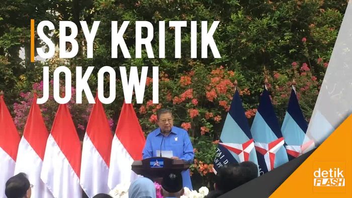 Lima Kritikan Pedas SBY untuk Jokowi