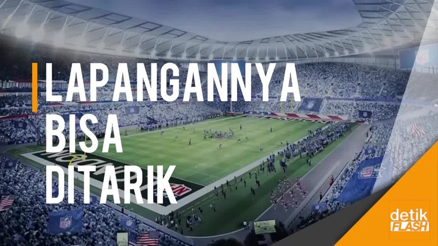 Begini Canggihnya Stadion Baru Tottenham Hotspur