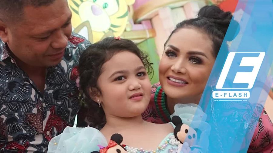 Mewahnya Pesta Ultah Amora Putri KD-Raul Lemos