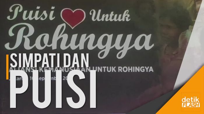 Aliansi Kemanusiaan Gelar Baca Puisi Untuk Rohingya