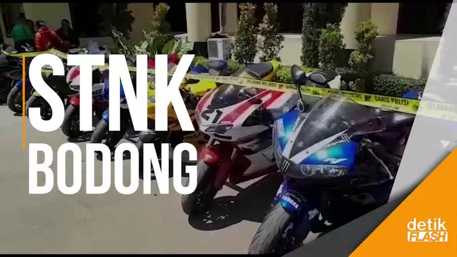 Puluhan Moge Ber-STNK Bodong Disita Polisi