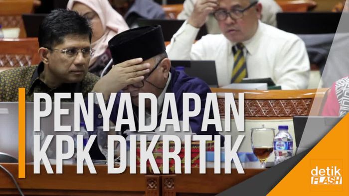 RDP dengan KPK Diskors, DPR Usul RUU Penyadapan