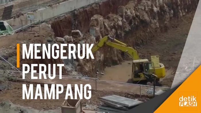 Mengeruk Jalan Jakarta Demi Underpass Mampang-Kuningan