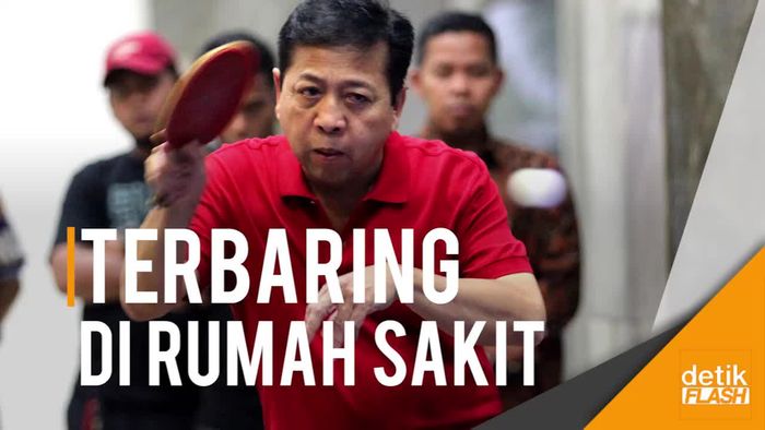 Tim Dokter DPR: Novanto Jatuh Setelah Pingpong, Indikasi Vertigo