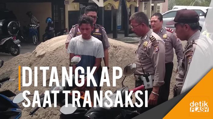 Dua Pencuri Motor Diringkus Saat Mau Jual Hasil Curiannya