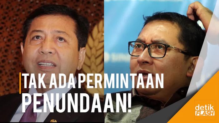 Soal Surat Tunda Pemeriksaan Novanto, Fadli Bantah Campuri KPK
