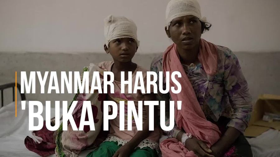 TPF PBB Minta Pemerintah Myanmar Buka Pintu Soal Rohingya