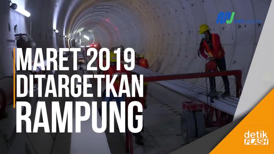 Melihat Progres Terkini Proyek Pembangunan MRT  